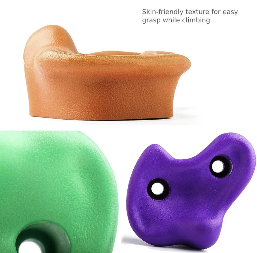 21pcs внутренний наружный настенный камни игрушки для детской площадки без винтов