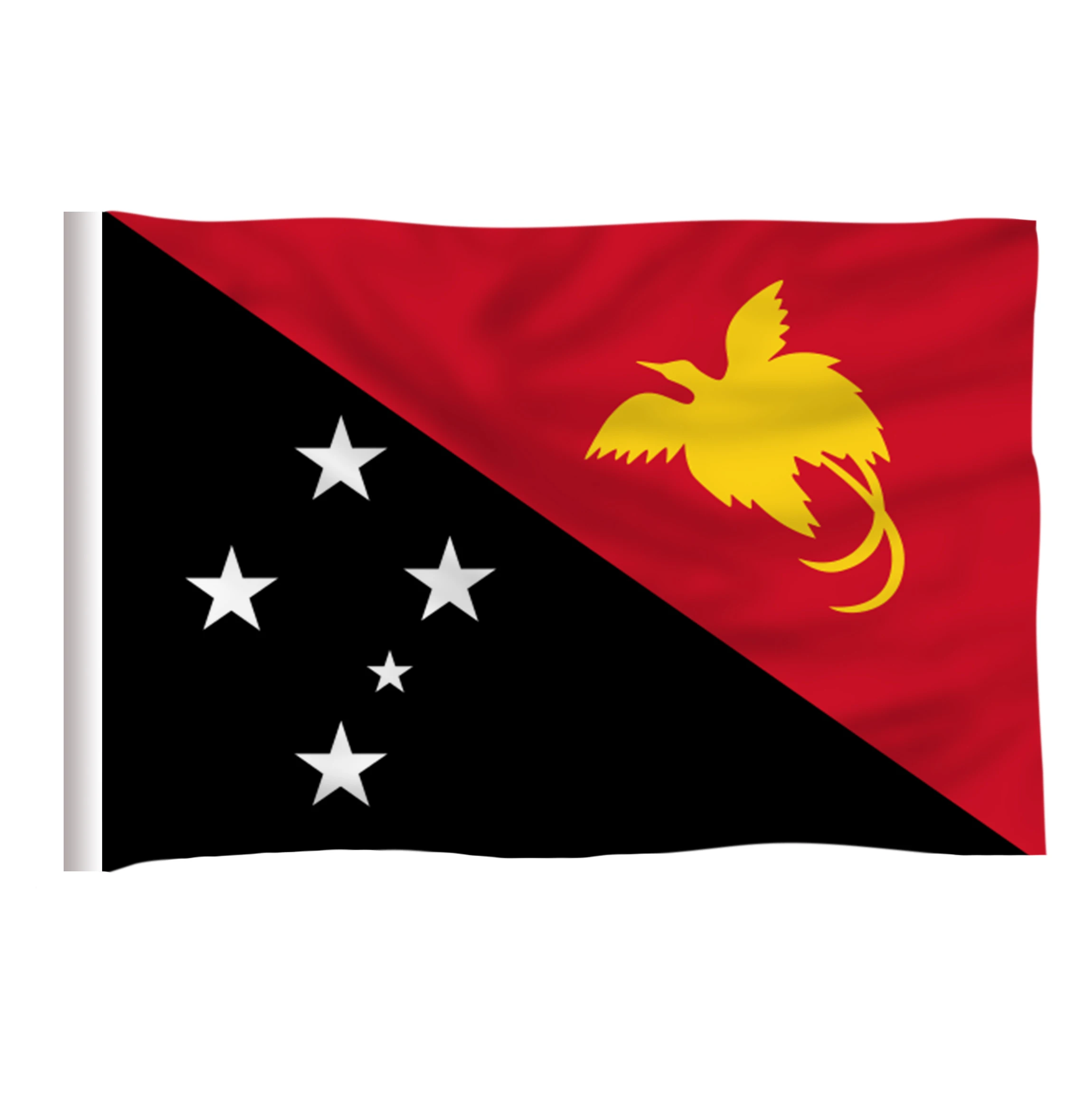 Флаг Папуа-Новой Гвинеи (PG) флаг из полиэстера 5*3 фута 150*90 см все цвета логотип