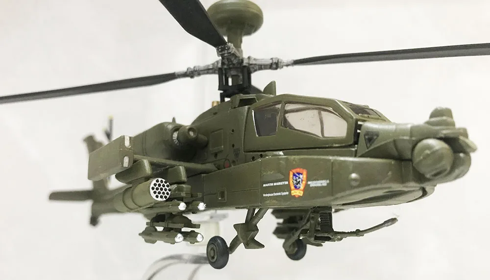 Italier plastimodelismo модель для вертолета 1:72 Апач Longbow миниатюрный металлический самолет