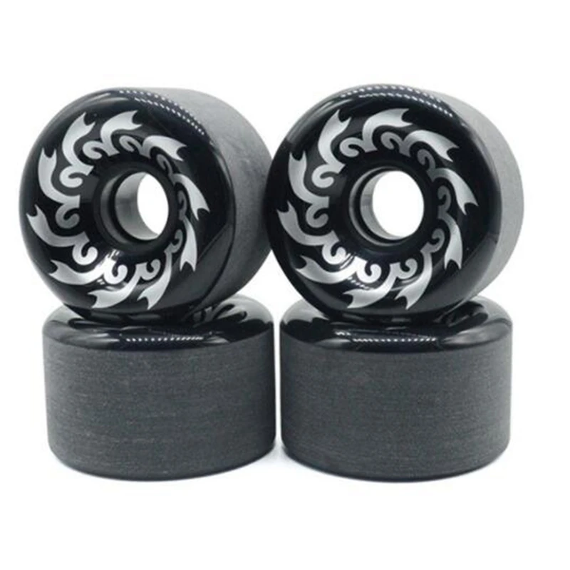 

Топ!-аксессуары для скейтборда, двойная деформация 70x51 мм, а, скользящая пластина, шлифовальные большие колеса, Длинные бортовые колеса