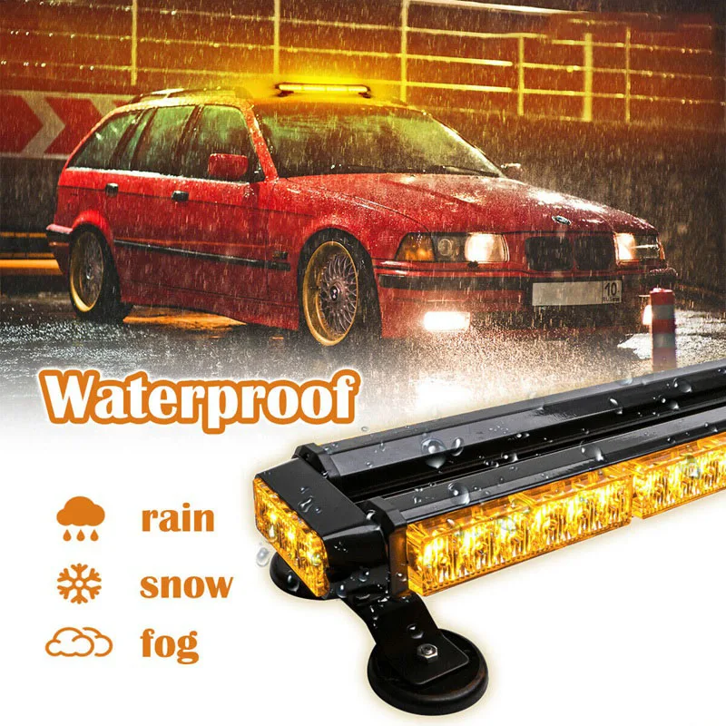 Двусторонний предупредительный стробоскоп с 54 светодиодный для экстренного