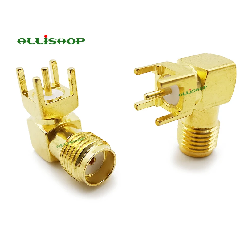ALLiSHOP 10 шт. sma female печатная плата Монтажная панель Разъем радиочастотный