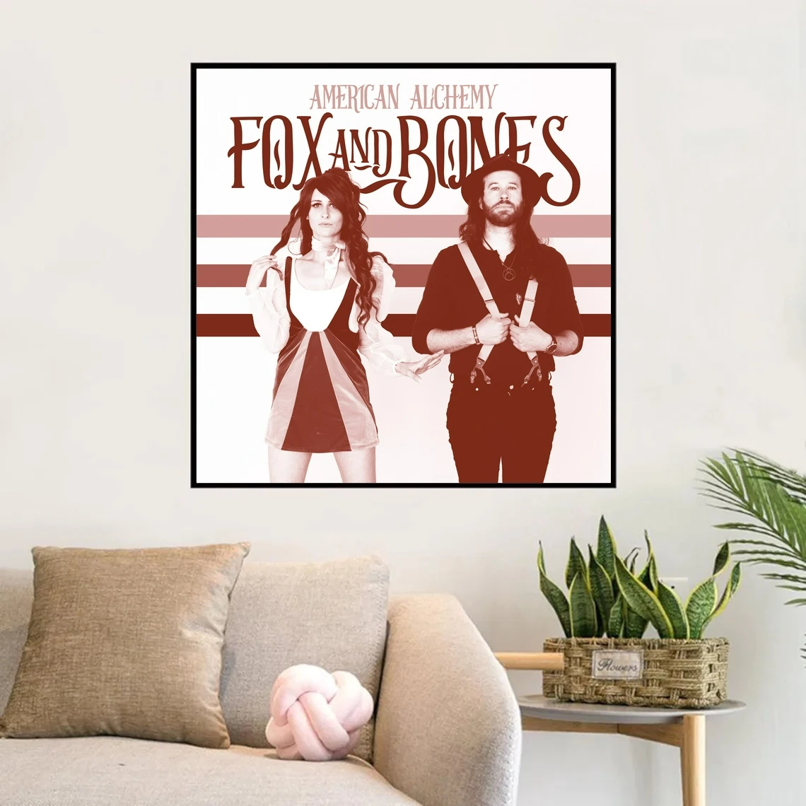 

Fox And Bones 2021 Обложка музыкального альбома плакат печать Художественная Картина на холсте Стена гостиная домашний Декор (без рамки)