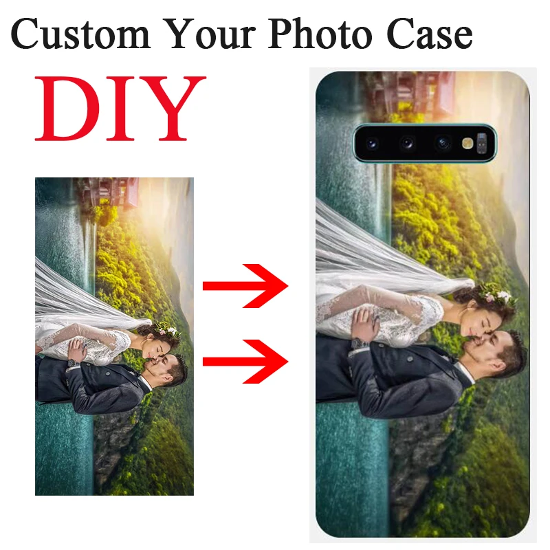 Personalized Customized DIY Case For Samsung Note 10 Plus S20 S10 A71 A51 A41 A31 A50 A70 A40 S20 FE A21S A22 Print Photo Cover