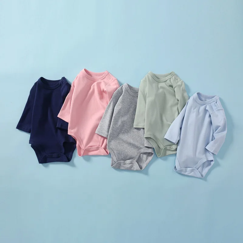 

LZH 2022 Spring Baby Costume Casual Clothing For Boys 0-1-2 Years Romper Long Sleeve Newborn Baby Girls Jumpsuit Kids Bodysuit