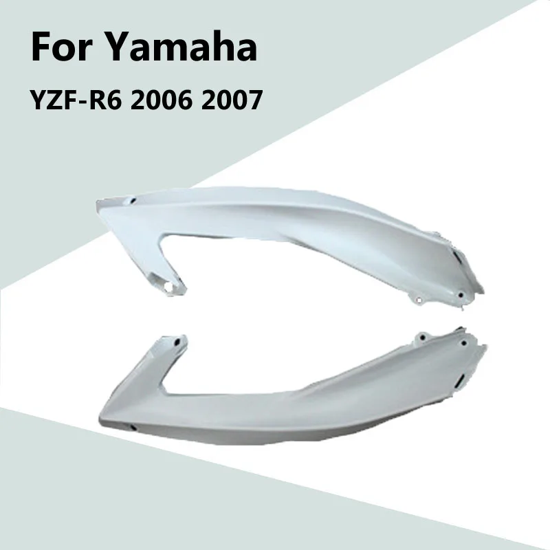 Для Yamaha YZF-R6 2006 2007 Неокрашенный корпус левая и правая верхняя крышка ABS инъекция
