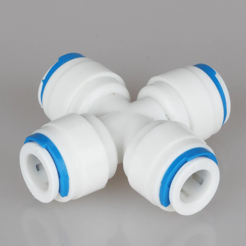 5 шт. 3/8 &quotПрямая поперечная трубка 4 способа быстрого крепления разъем для