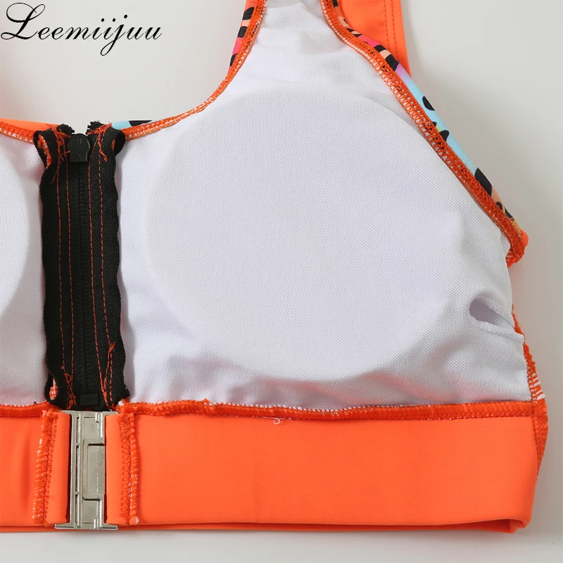 

LEEMIIJUU Floral Bikini Set Women High Quality High-waisted Two Piece Swimsuit 2020 Girl Beach Bathing Suit Swimwear Biquinis