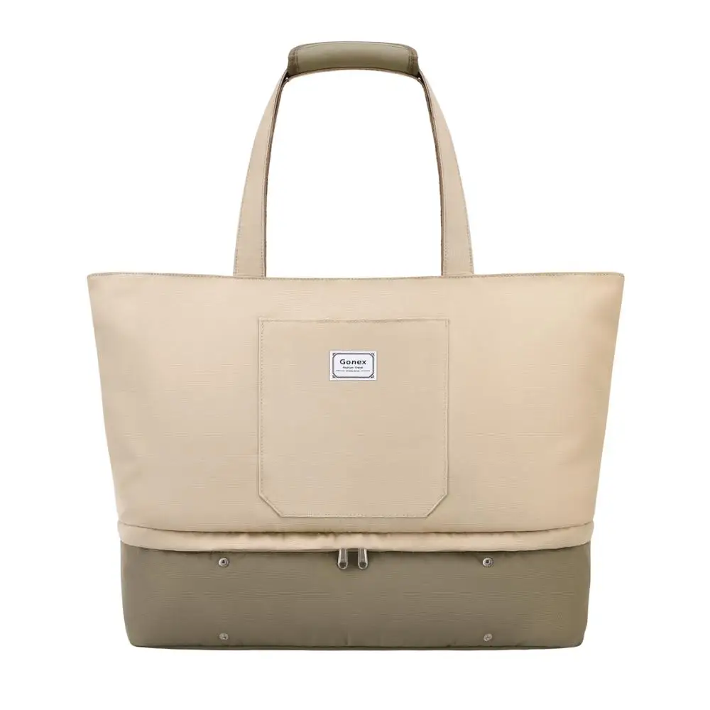 Gonex женская большая дорожная сумка через плечо водостойкая полиэфирная для мамы