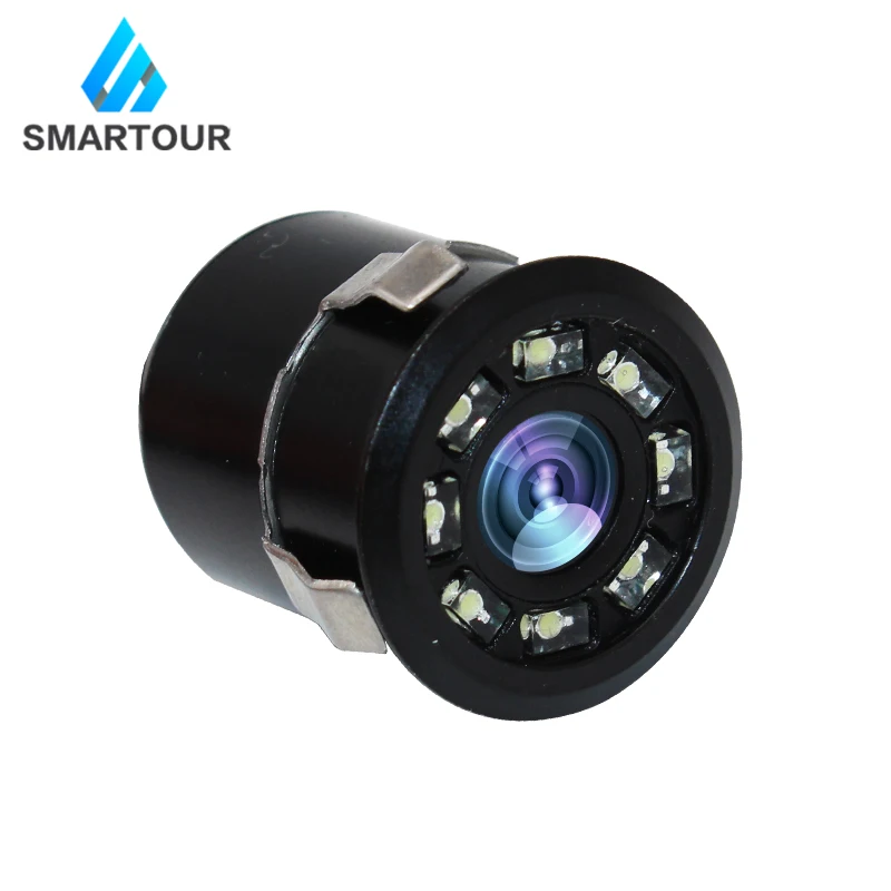 Smartour Автомобильная камера HD Автомобильная камера заднего вида, дальность, автоматическая парковка, автомобильная резервная камера, универсальная штепсельная дыра, Корея - Название цвета: Punch with light