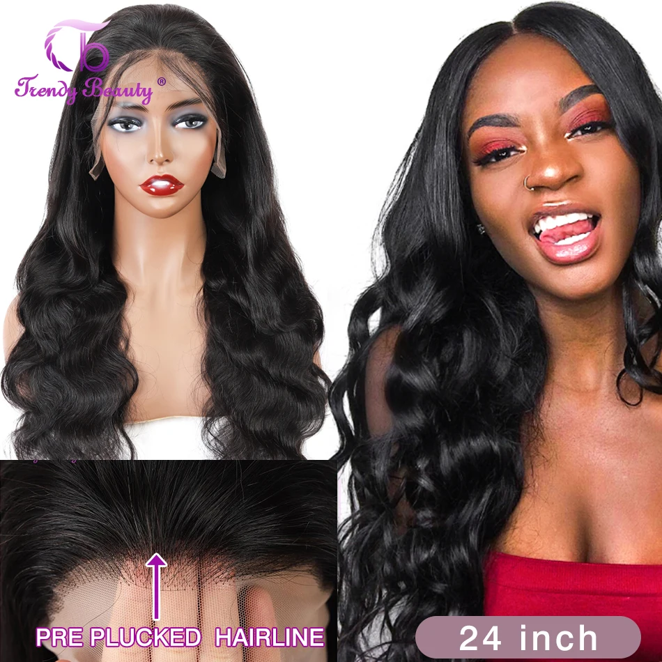 Peruvian Body Wave Human Hair Wigs13x4 Lace Front Wigs Pre Plucked 5x5 Lace Closure Wigs For Women Lace Frontal Wig