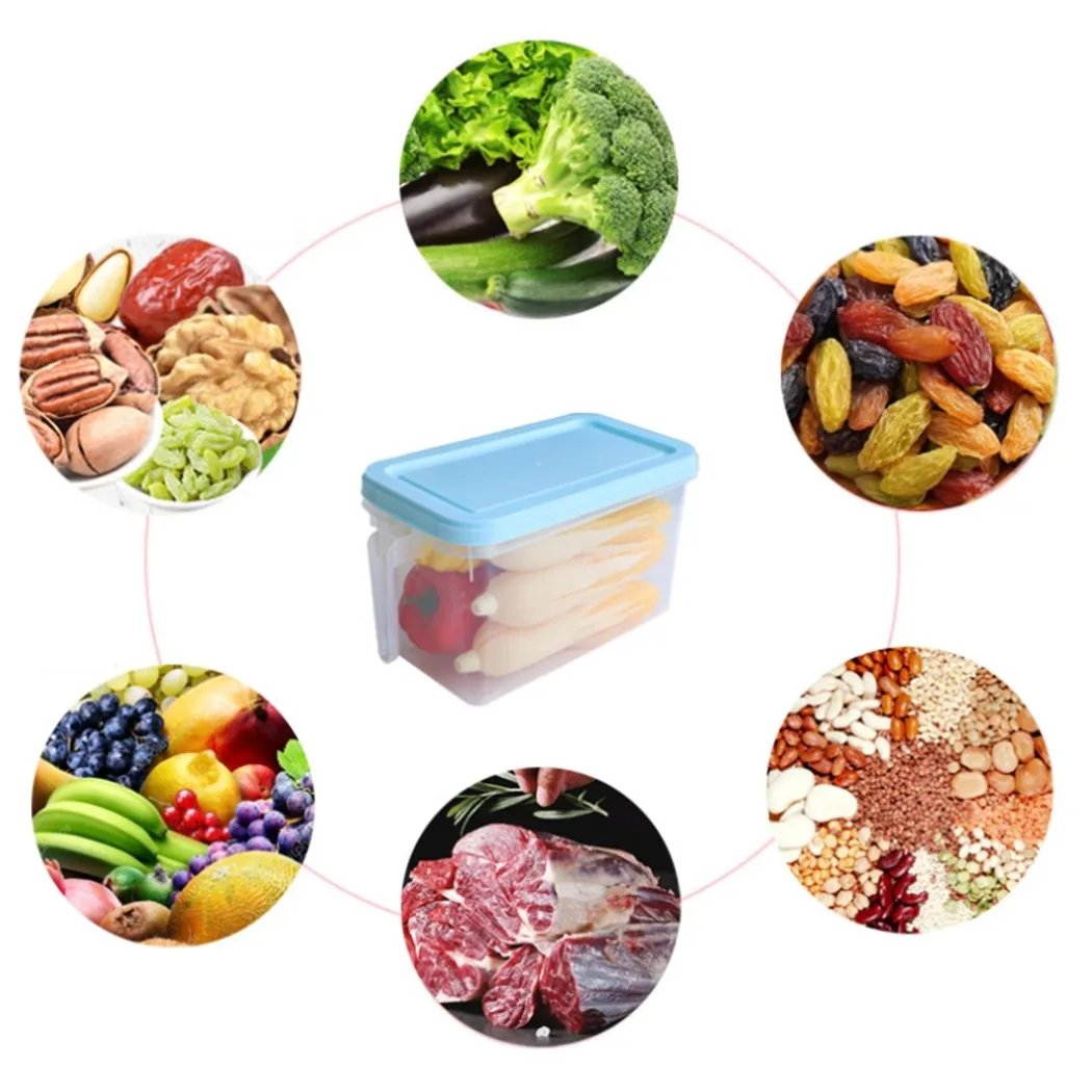 Многоразовые контейнеры для хранения пищевых продуктов в холодильнике Кухонный