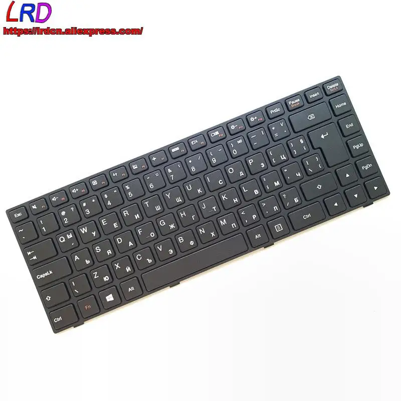 Новая Оригинальная английская клавиатура для ноутбука Lenovo Ideapad 100-14IBY Teclado 5N20H47057 |