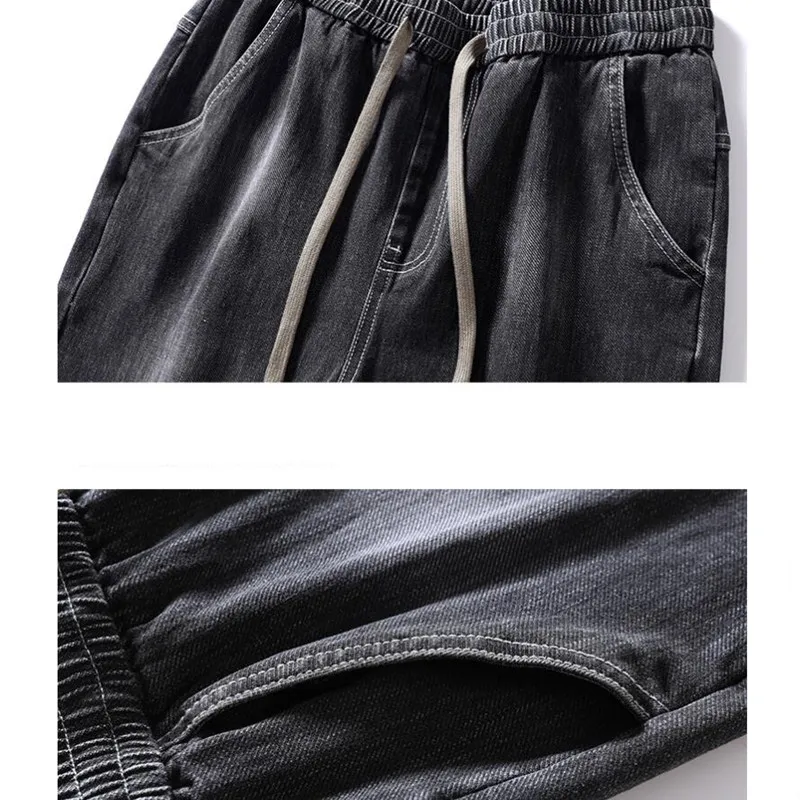 

2021 Hip Hop Jeans Men Streetwear Harem Pants Dsq Jeans Kpop Jogger Korean Style Trousers Mens Fashion Denim Oversized Clothes