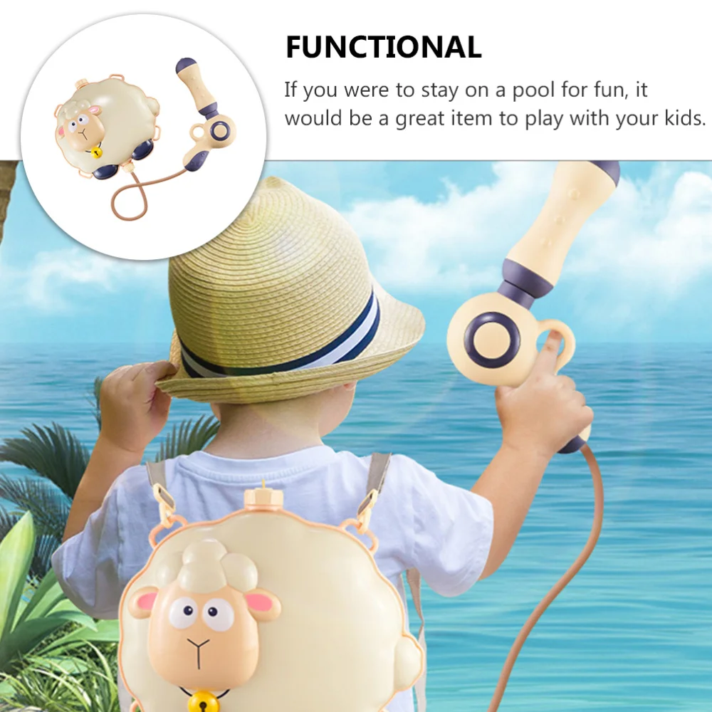 

1 Set Backpack Water Bomb Pull-out Beach Play Water Spray Bomb Beach
