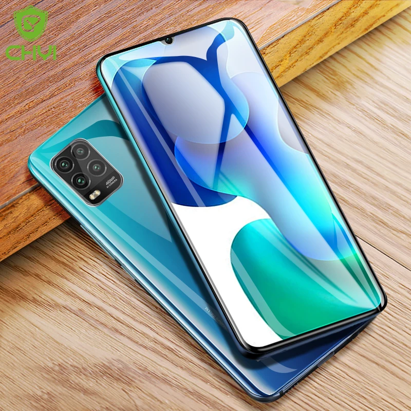 

CHYI 3D Curved Film For Xiaomi Mi 10 Lite 5G Screen Protector Full For Mi 10 Youth 5G Cover nano Hydrogel Film Not Glass