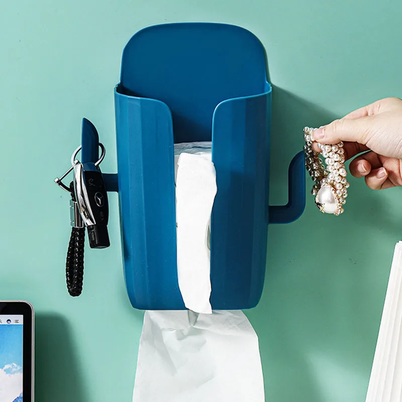 

Cactus Tissue Box Nordic Minimalist Paper Box Holder Tissue Paper Organizer Box Creative Desktop Decoration Kitchen Accessories