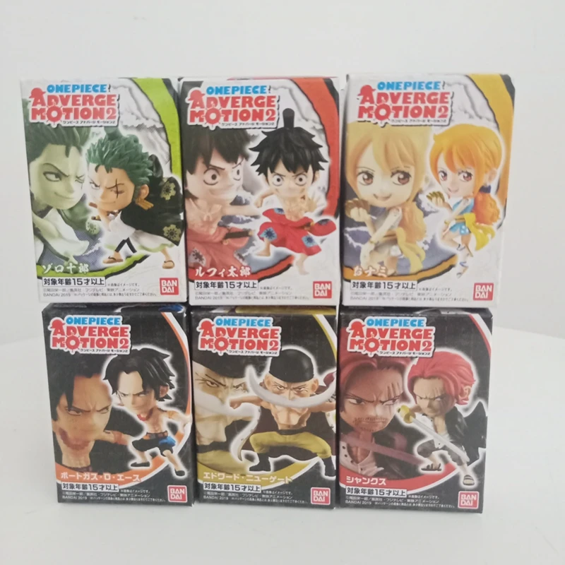 WSTXBD BANDAI One Piece OP реклама MOTION 2 Луффи Зоро белый хлеб Ace ПВХ Фигурки игрушки