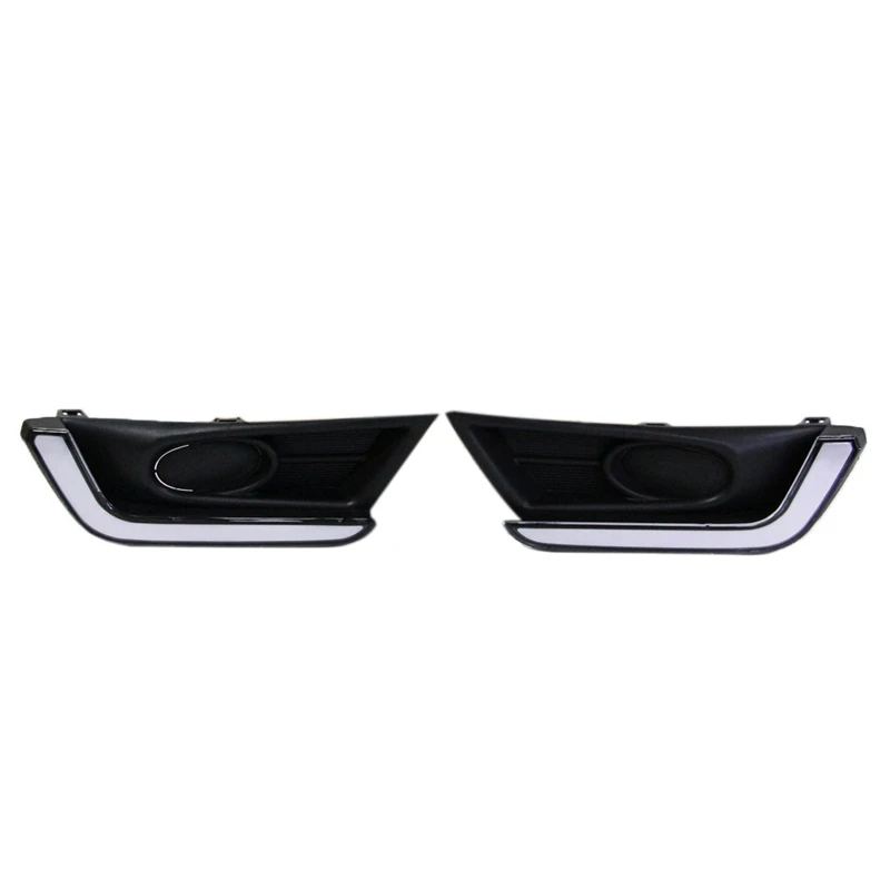 

2Pcs for 2017-2018 Honda CR-V CRV with Yellow Light Daytime Running Lights