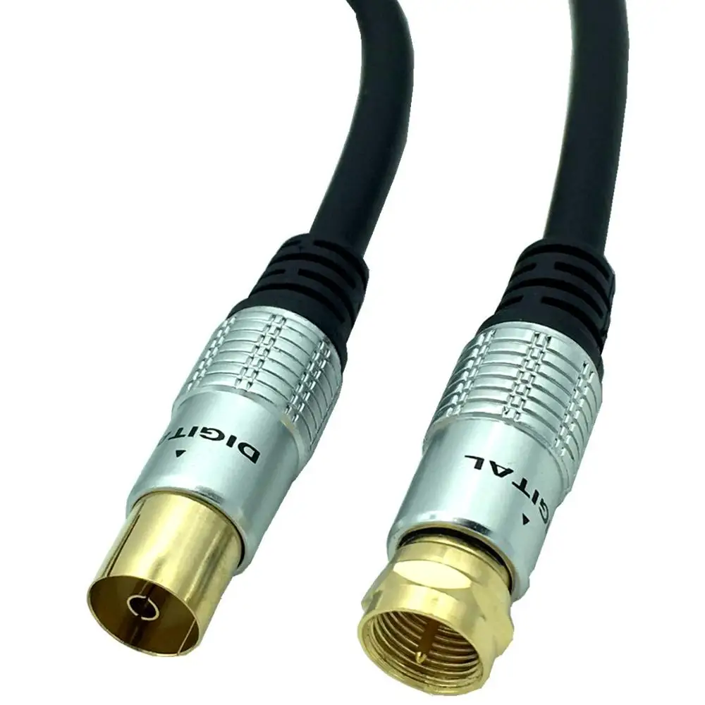 Кабель для спутниковой антенны коаксиальный ТВ-кабель 9 5 мм мама-разъем F-типа