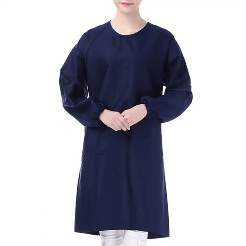 

Apron Adjustable Durable Polyester Long Sleeve Kitchen Apron for Cooking