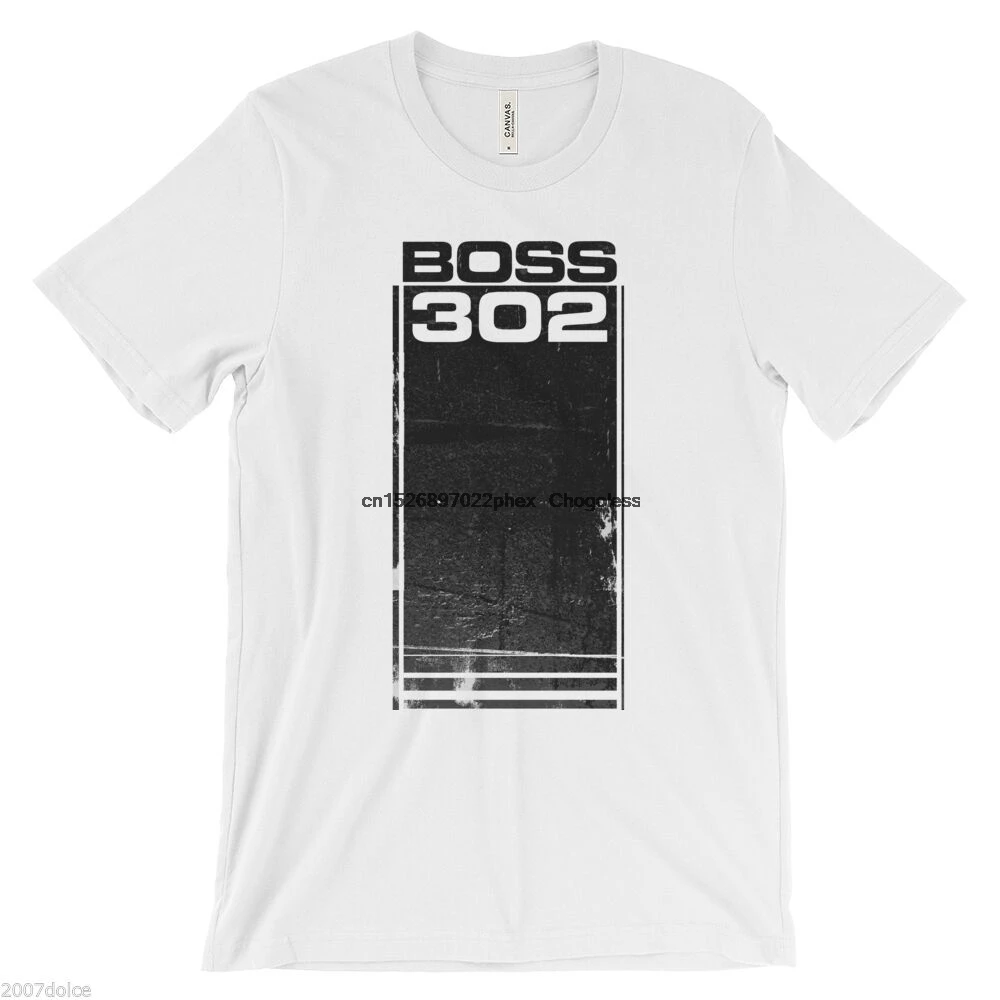 Boss 302 винтажная американская машинка в стиле ретро|Мужские футболки| |