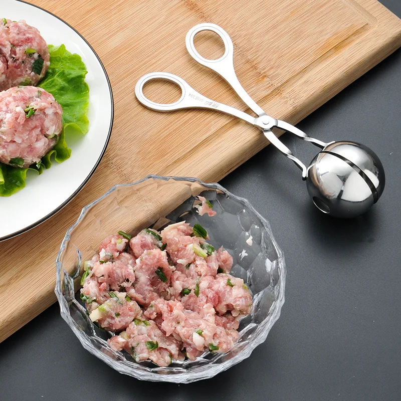 Приспособление для приготовления мяса рыбы риса фруктов мороженого мяча совок