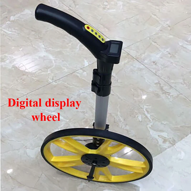 измерительное колесо с цифровым дисплеем измерения расстояния Портативное