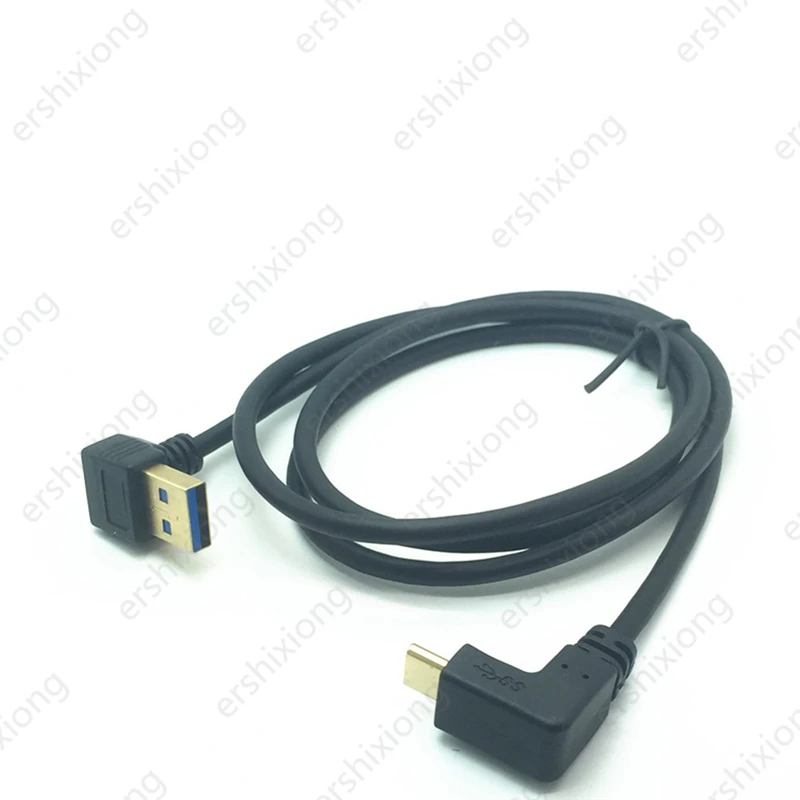 5 GBP/s вверх и вниз налокотник дизайн USB 3 1 C Type к 0 левый правый угол кабель м фута c