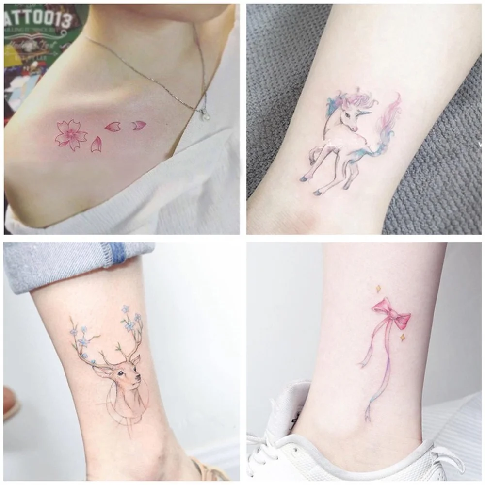 31 шт. временные тату наклейки на лодыжку|Временные тату| |