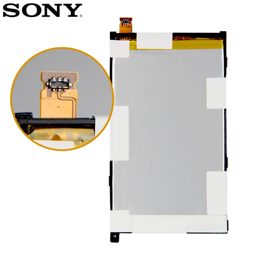 Оригинальный аккумулятор SONY для Xperia Z1 mini Compact D5503 M51w LIS1529ERPC 2300mAh подлинный Сменный