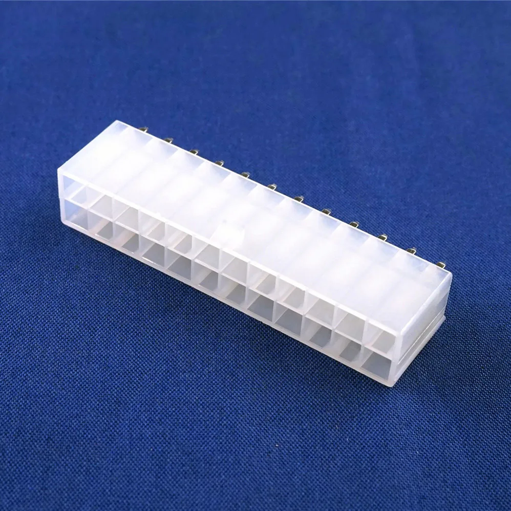 1000Pcs Motherboard ATX 4.2 mm 24 Pin Male Header Pins P CPU Power Connector PCB Through Hole Vertical Solid | Обустройство дома