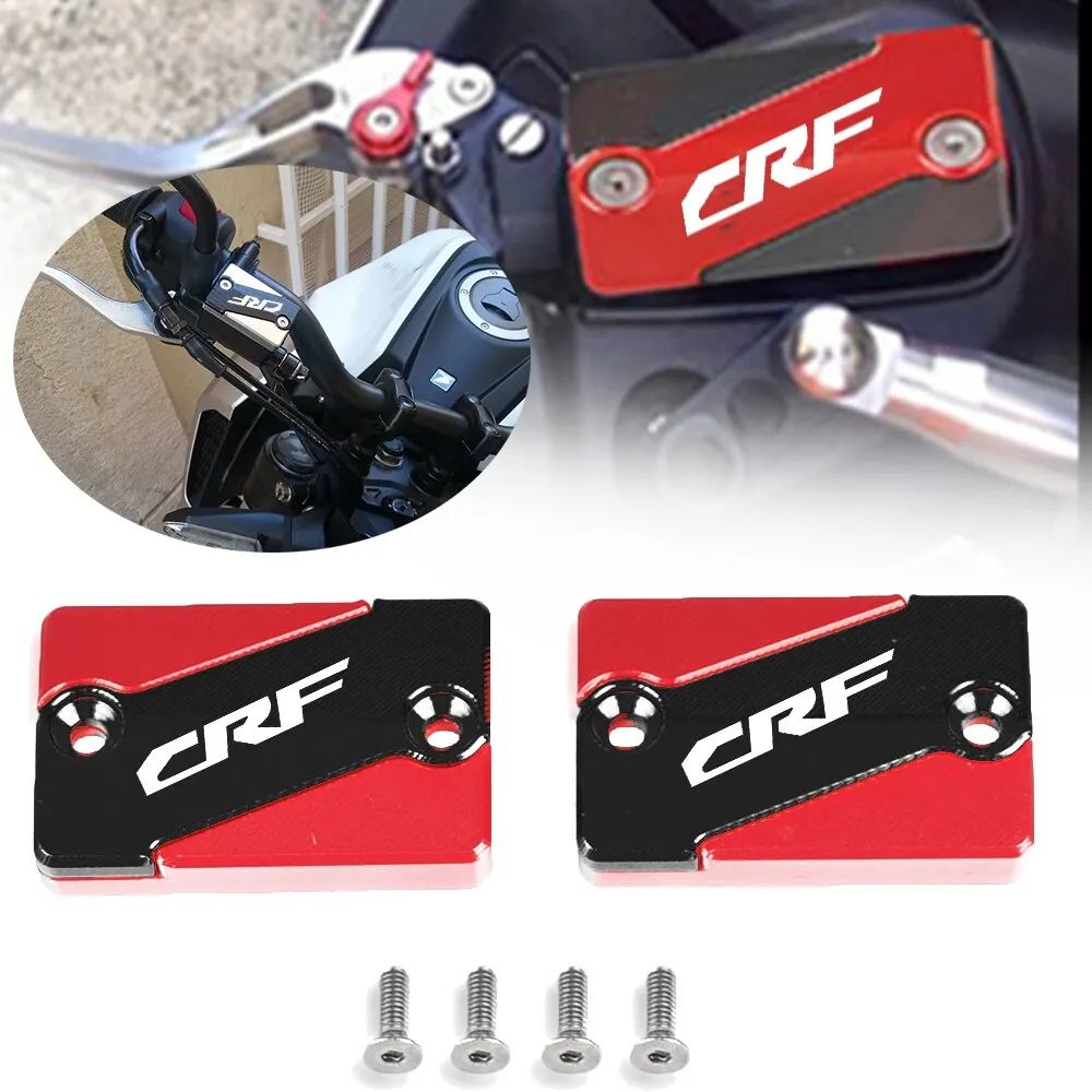 

Бачок тормозной жидкости для переднего колеса крышка аксессуары для мотоциклов для HONDA CRF1000L Africa Twin CRF250L/M RALLY CRF 230L 250L 230M