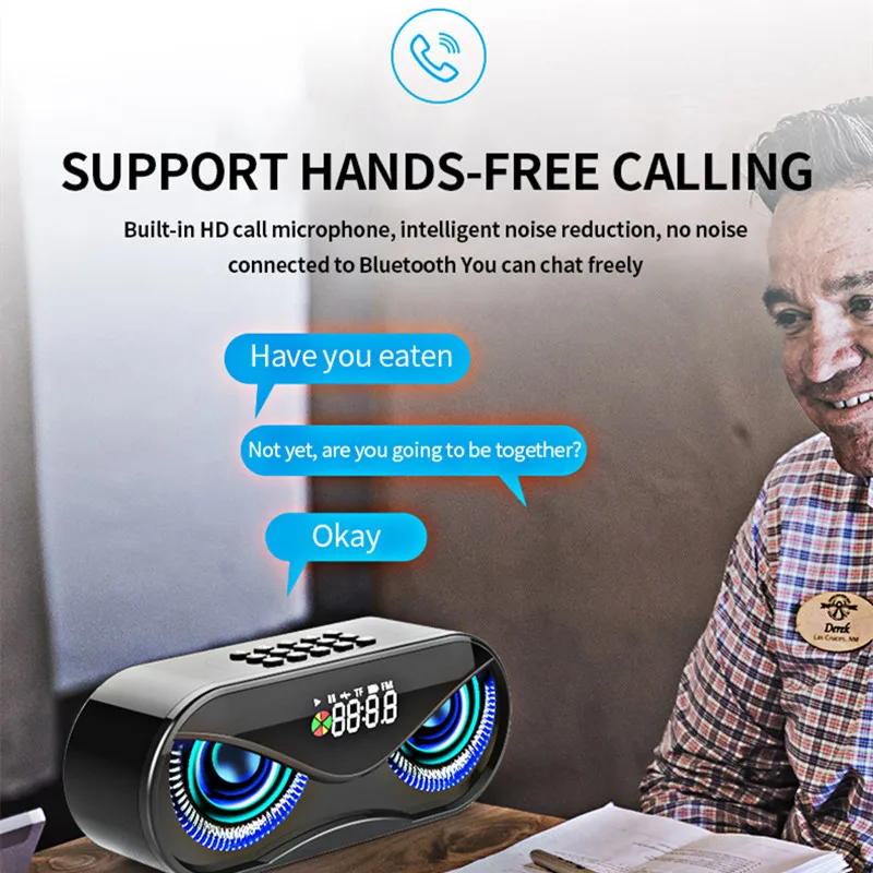 Bluetooth динамик портативный беспроводной звуковая система 10 Вт Музыка объемная