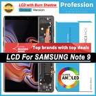 Дисплей для Samsung Galaxy Note 9, Note 9, N960F, 100% протестированный, 6,4 дюйма, сенсорный ЖК-экран, запасные части + Сервисный пакет