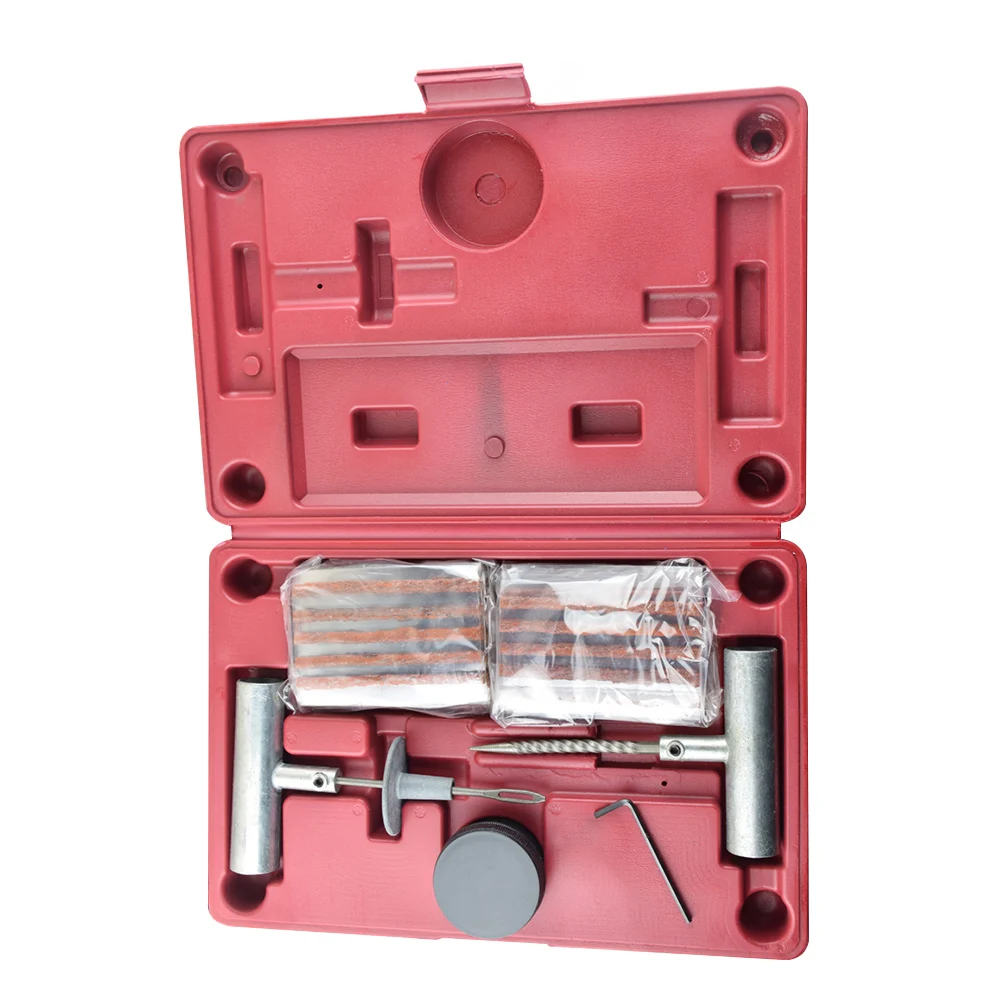 Набор для ремонта шин 35 шт. универсальный фиксации проколов и штепсельной вилки