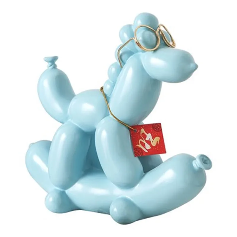 Фото 1/шт. Модные художественные собаки керамические изделия из смолы скульптура