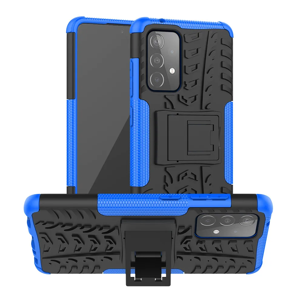 

Suitable for Samsung Galaxy A52 Case, PC + Silicone Hybrid Combo Armor Cover for Samsung Galaxy A52