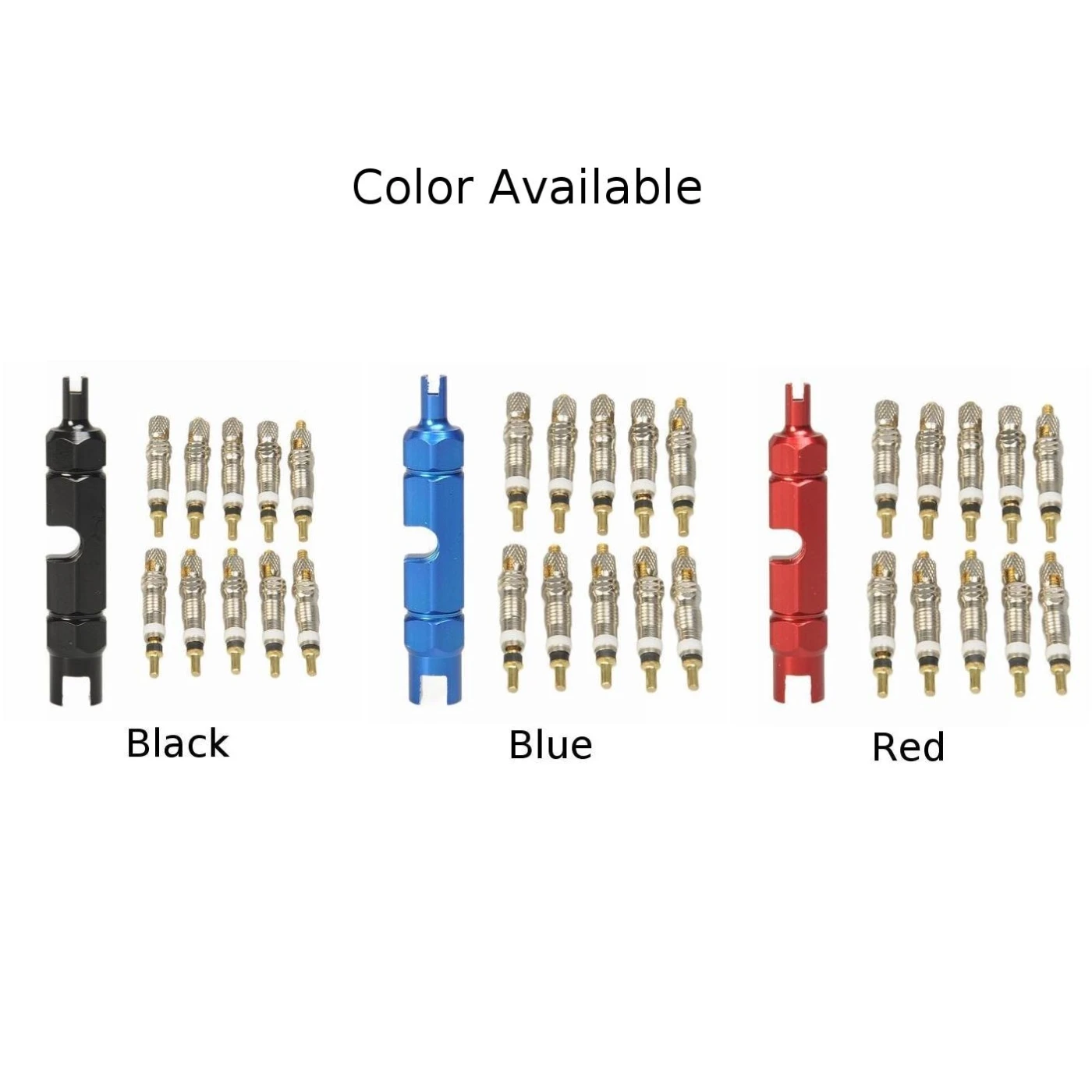 

10Pcs Valve Core Replacement For Bicycle Mountain Bike Road Bike MTB Bike