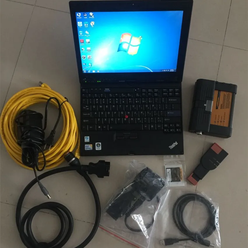 2021 для Bmw Scaner Icom a2 b c с программным обеспечением режим экспертизы Hdd 500 Гб Thinkpad x201t i7