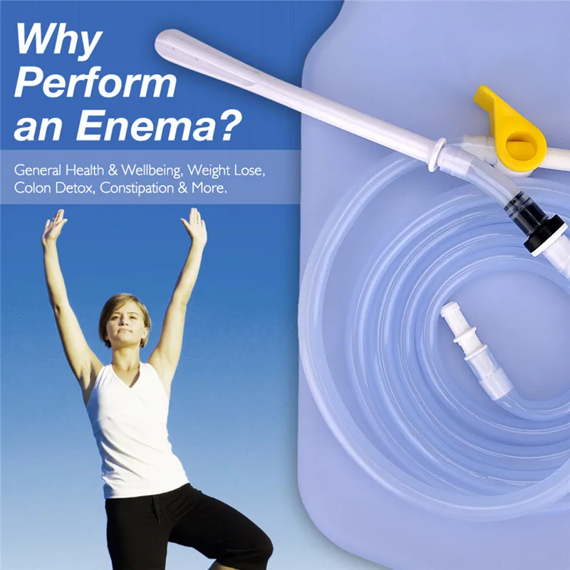 2000 мл сумка для клизмы многоразовая силикагелевая Кофе Вода Очищающая кишечник