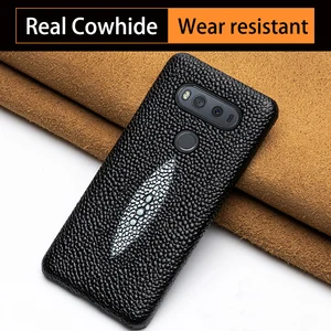 Phone Case For LG V10 V20 V30s V40 V50 Thinq G6 G7 G8s ThinQ G3 G4 G5 Q6 Q7 Q8 K50 K4 K8 2017 K10 2018 Cowhide Pearl Fish cover Phone Case For LG V10 V20 V30s V40 V50 Thinq G6 G7 G8s ThinQ G3 G4 G5 Q6 Q7 Q8 K50 K4 K8 2017 K10 2018 Cowhide Pearl Fish cover