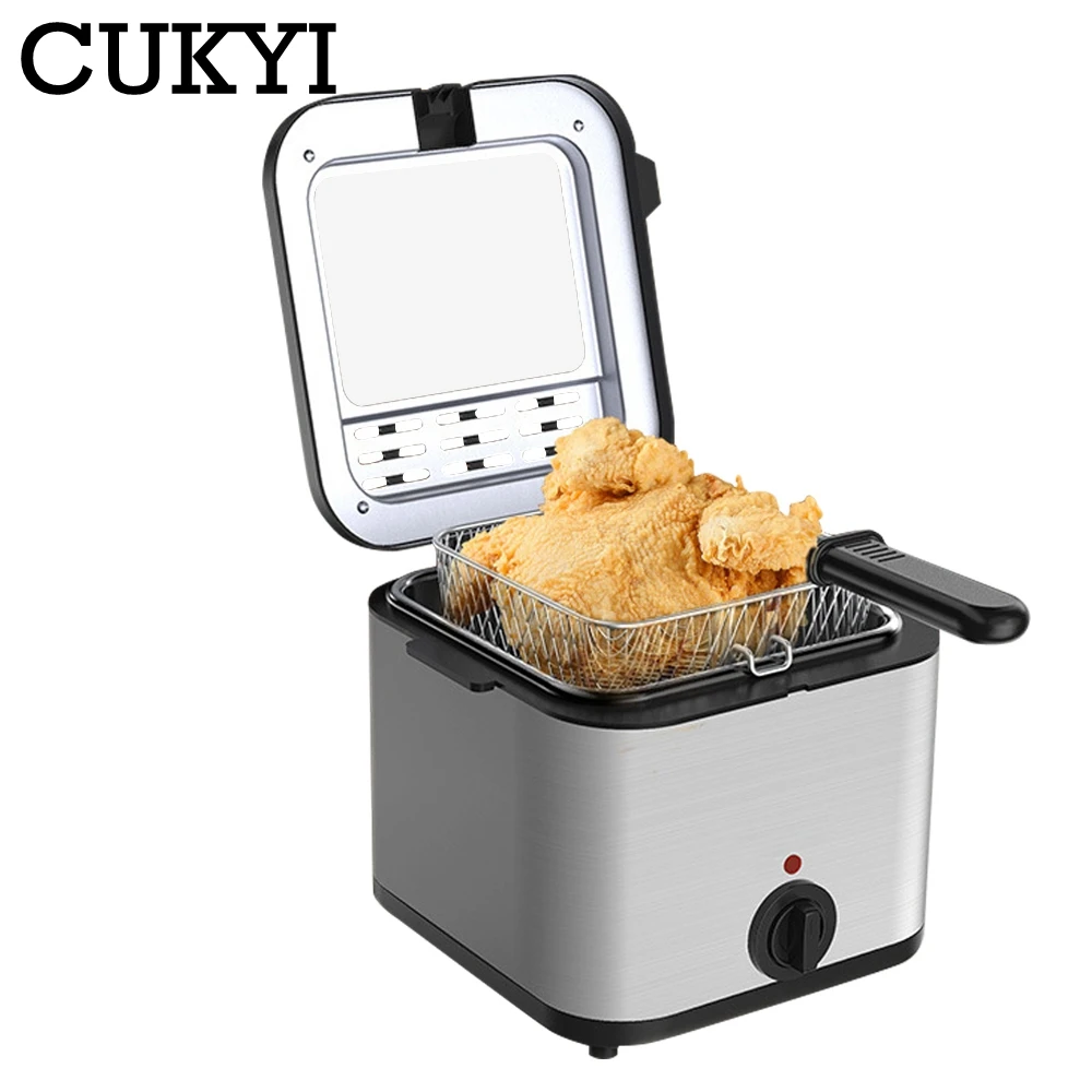 CUKYI Бытовая/Коммерческая электрическая фритюрница 110 л аппарат для жарки