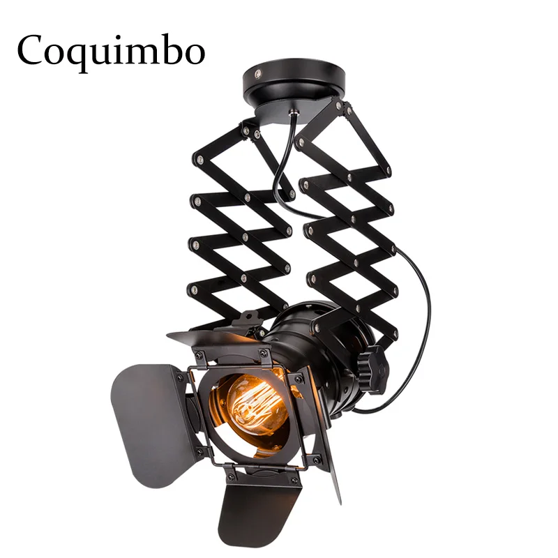 Светодиодный светильник в стиле ретро дорожка для освещения лофт американский
