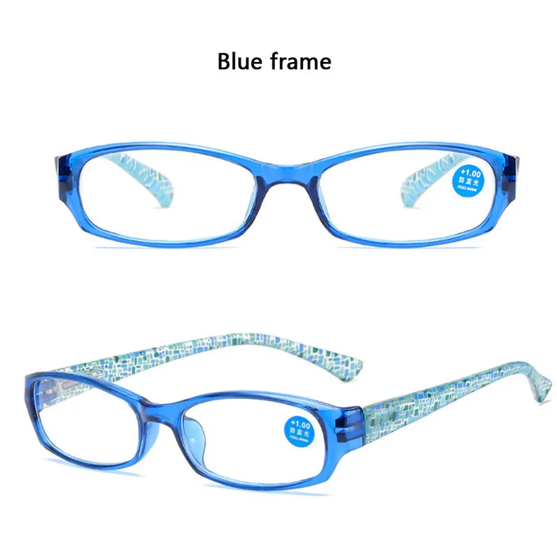 

Fashion Presbyopic Glasses Men Women Anti-blue Light Floral Reading Glasses Lady Eyewear Diopter +1.0+1.5+2.0+2.5+3.0+3.5+4.0