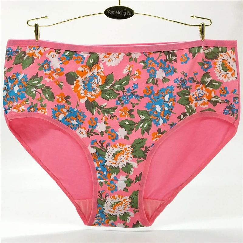 Женское нижнее белье женские трусики лот сексуальное бикини с принтом хлопковые
