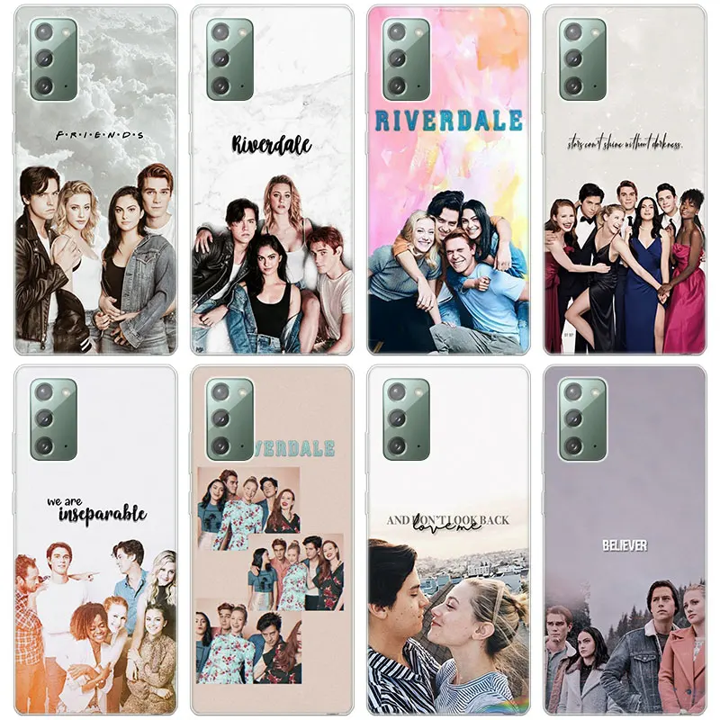 Riverdale South Side Serpents TV Show Soft Case for Samsung Galaxy Note 20 Ultra 10 9 S20 FE S10 Lite S10E S9 S8 Plus Cover