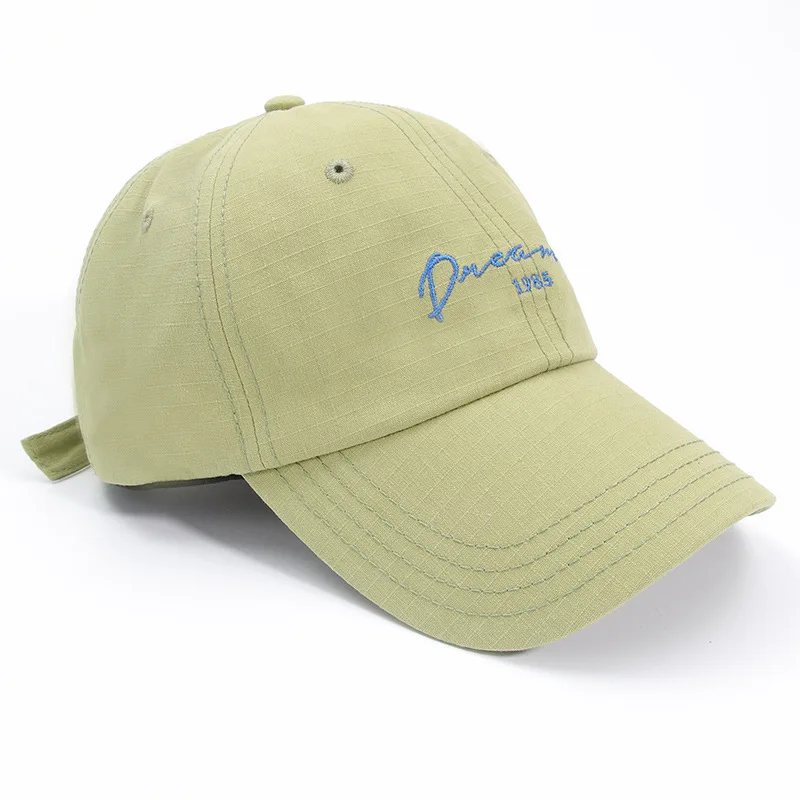 Бейсболка с вышивкой алфавита для женщин корейская модная повседневная