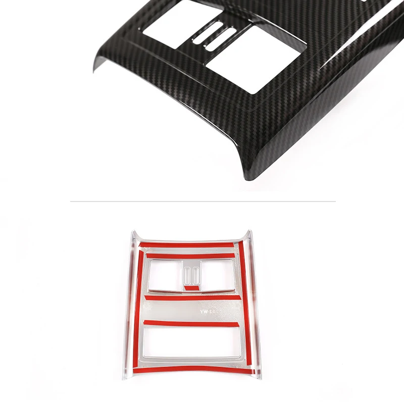 Стайлинг автомобиля из углеродного волокна накладка на заднее вентиляционное