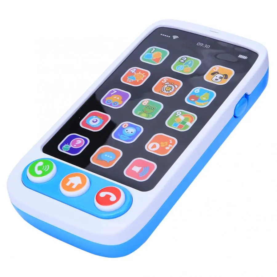 Электронный имитации телефон игрушка музыка светильник для мобильного телефона